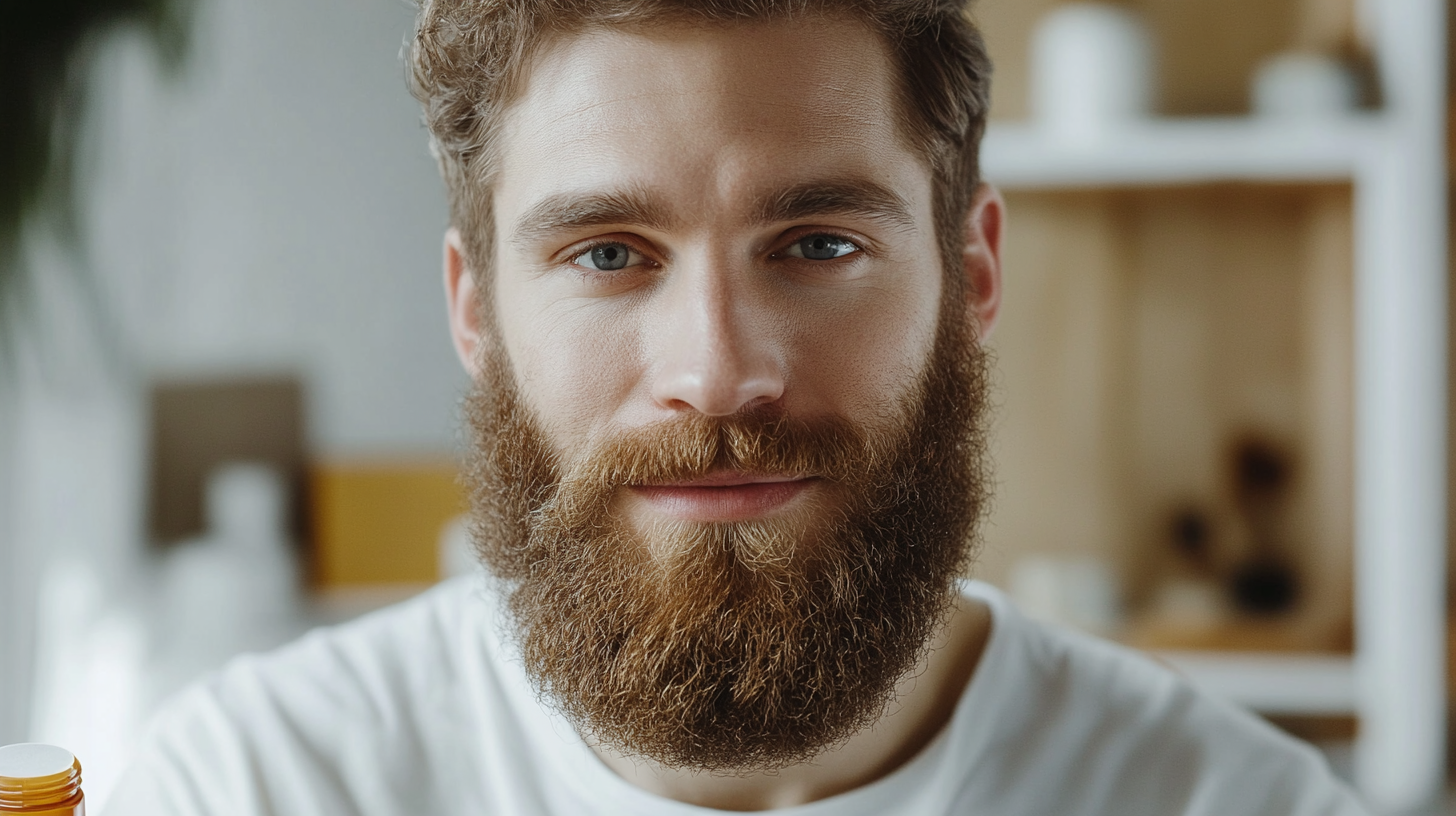 Beard balm helps moisturize and style facial hair effortlessly by CrowsNest